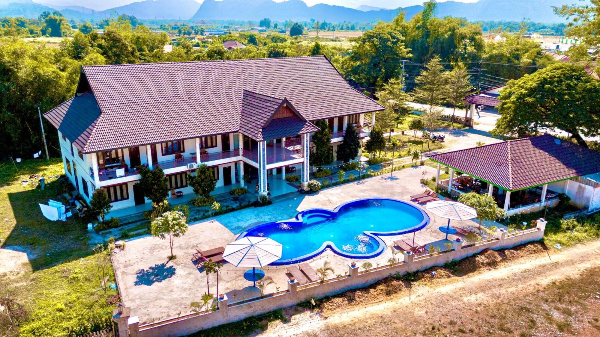 Vang Vieng Garden Resort Eksteriør bilde