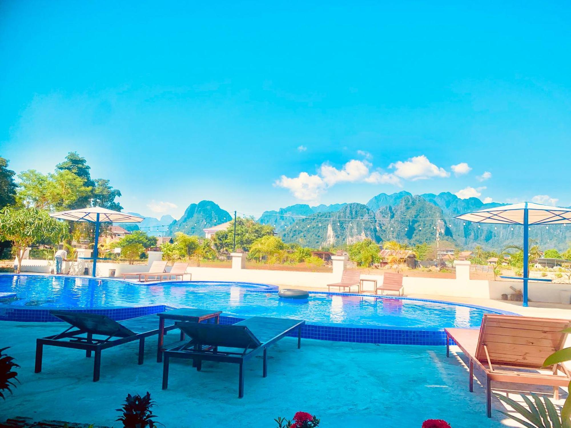 Vang Vieng Garden Resort Eksteriør bilde